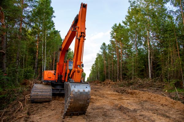 Cost of Backhoe Land Clearing in Ringgold